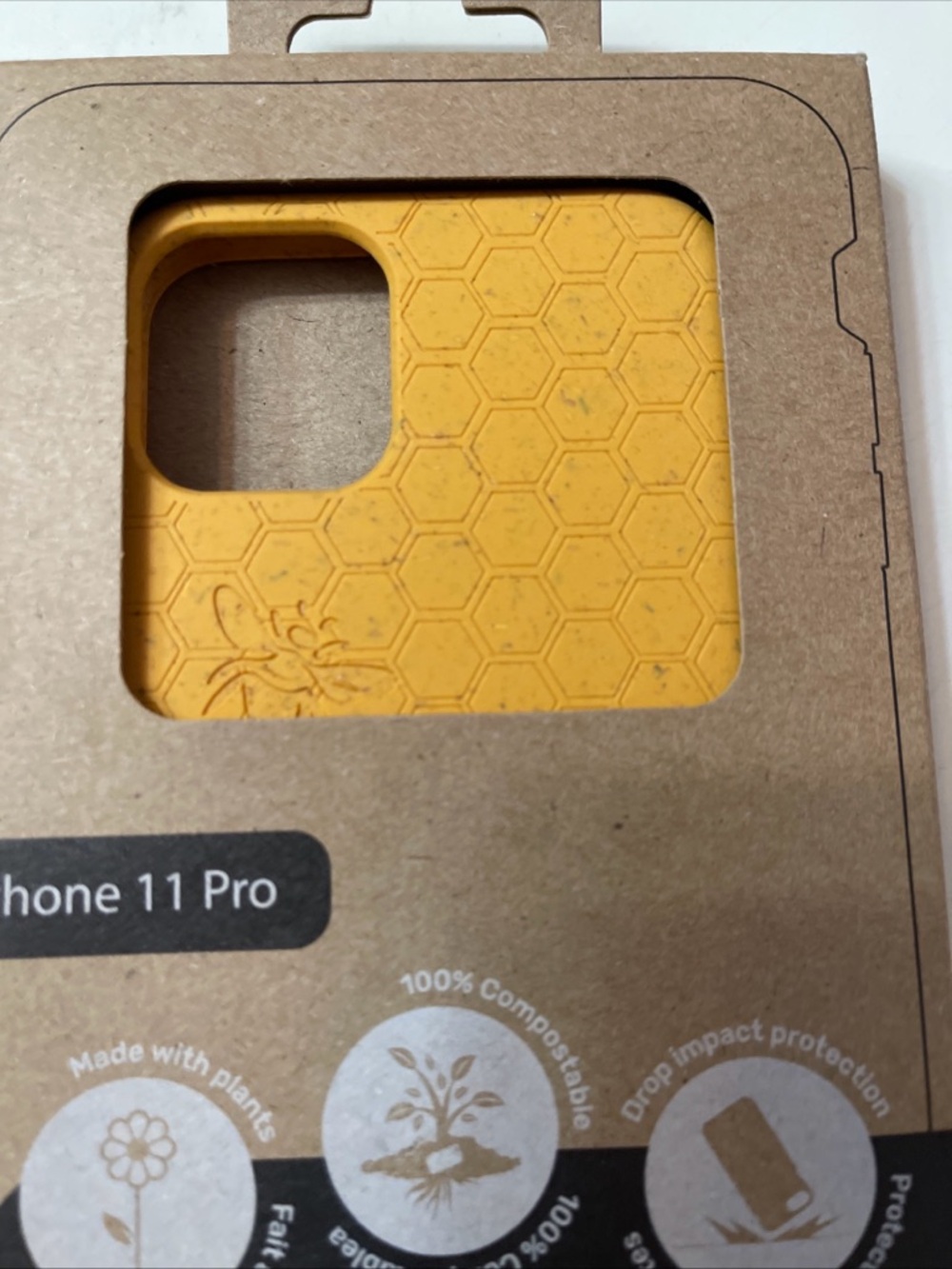 pala case Compostable iPhone 11 Pro Case - Yellow - Picture 3 of 6